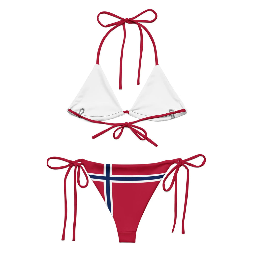 Bikini Femme – Drapeau De La Norvège – Maillot De Bain 2 Pièces