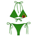 Bikini Femme – Drapeau De La Zambie – Maillot De Bain 2 Pièces