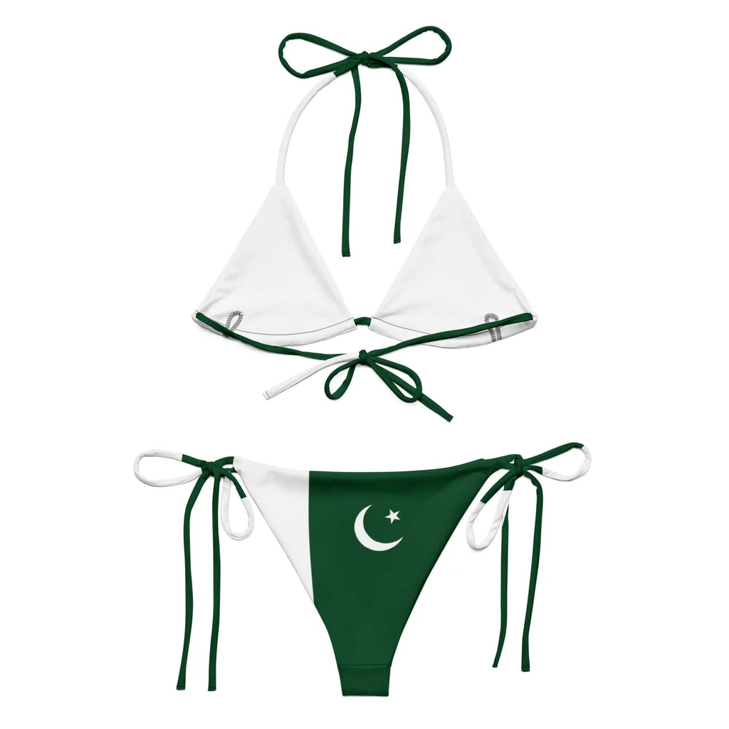 Bikini Femme – Drapeau Du Pakistan – Maillot De Bain 2 Pièces