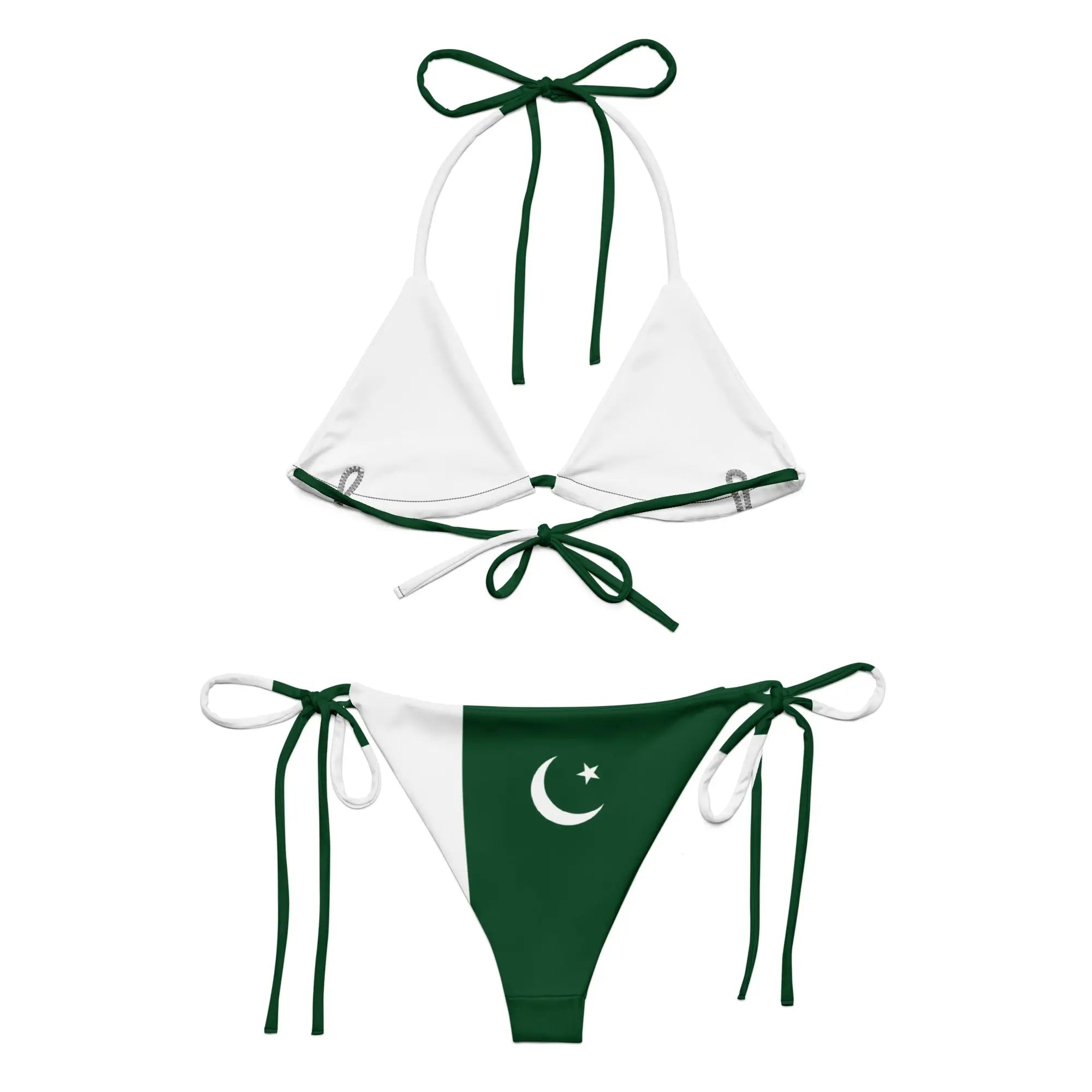Bikini Femme – Drapeau Du Pakistan – Maillot De Bain 2 Pièces