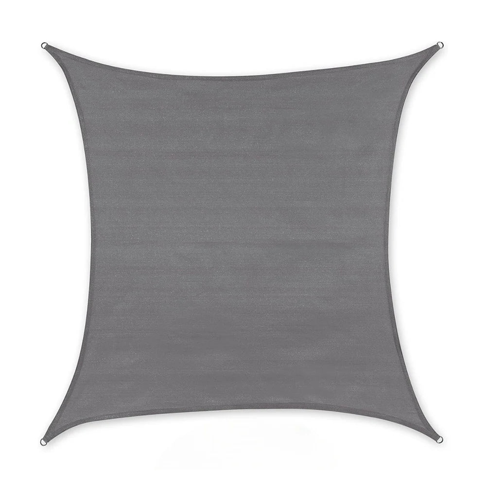 Heavy Duty Waterproof Sun Shade Sail Cloth Square Rectangle Triange Canopy Options