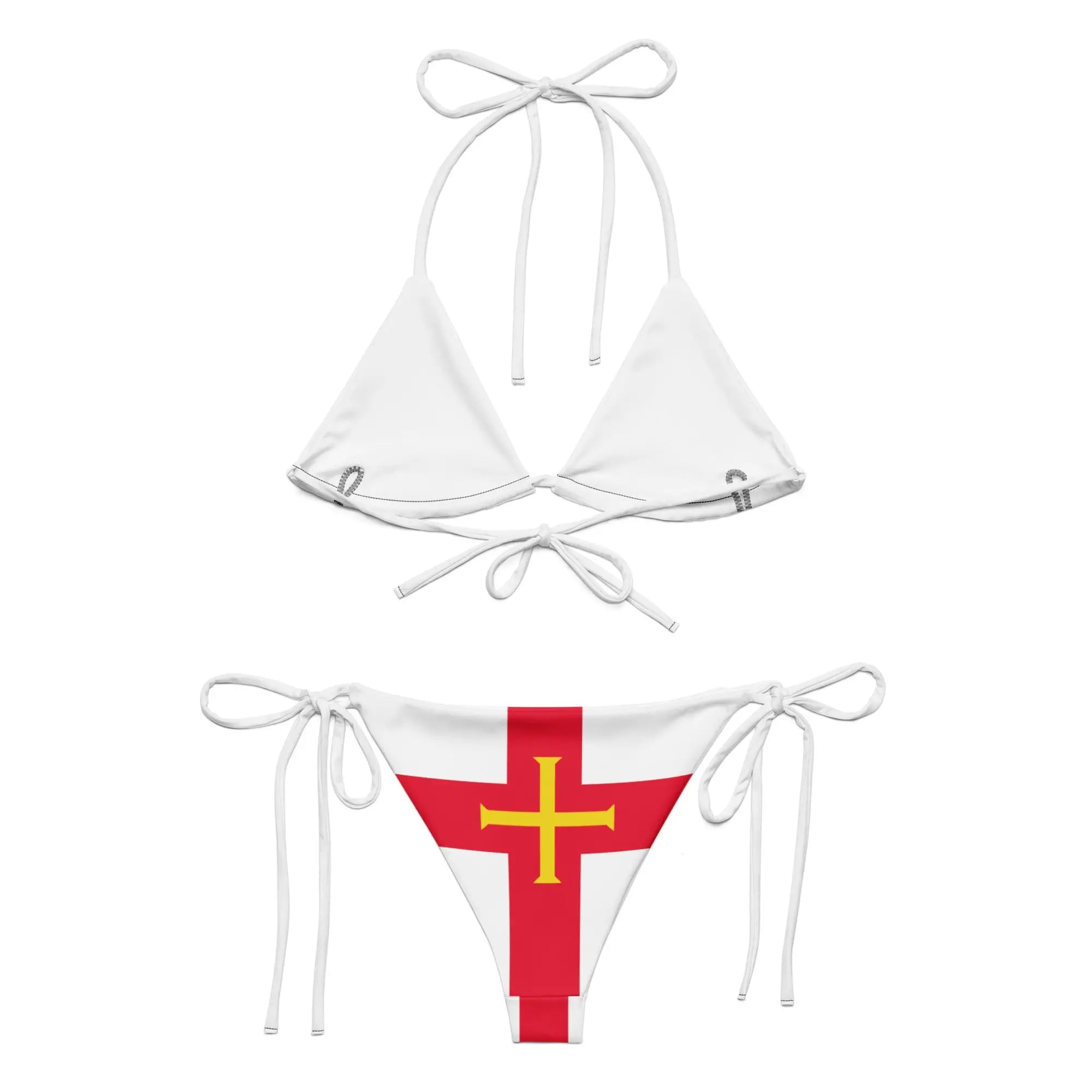 Bikini Femme – Drapeau De Guernesey – Maillot De Bain 2 Pièces