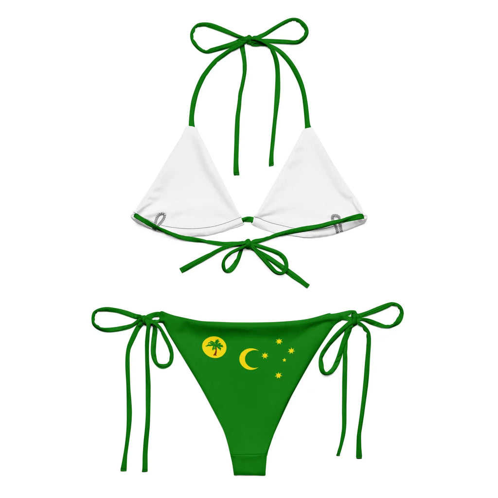 Bikini Femme – Drapeau Îles Cocos – Maillot De Bain 2 Pièces