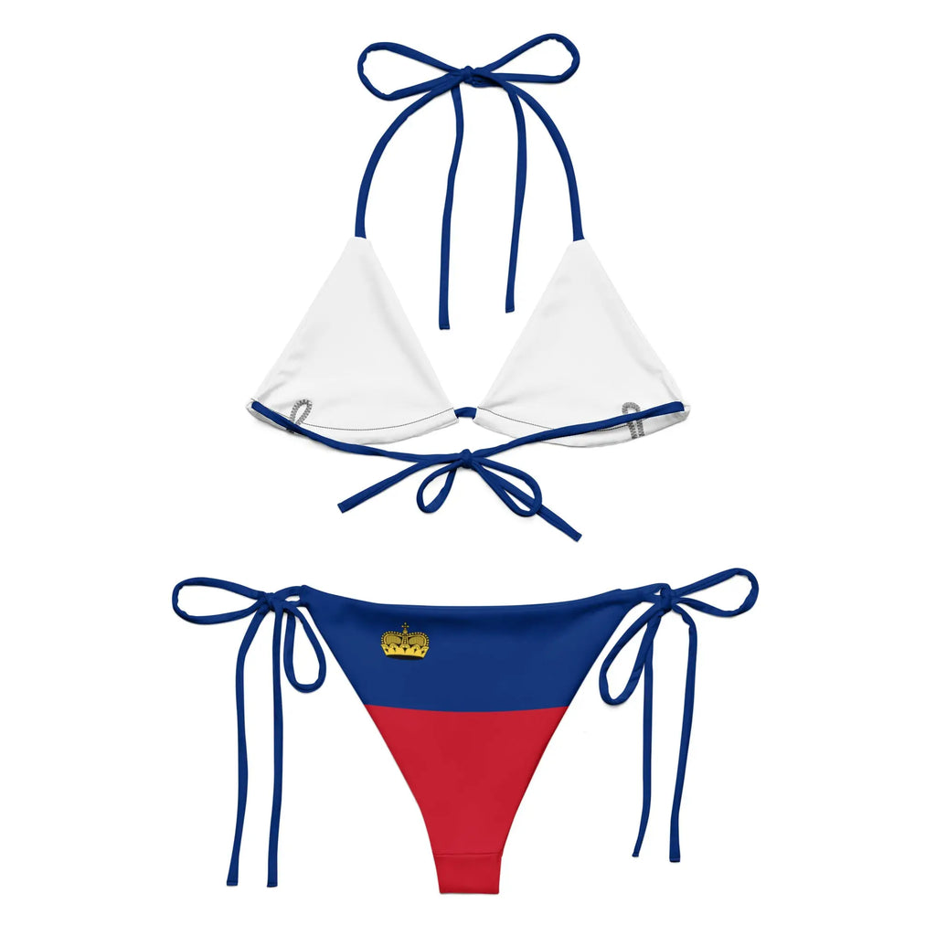 Bikini Femme – Drapeau Du Liechtenstein – Maillot De Bain 2 Pièces