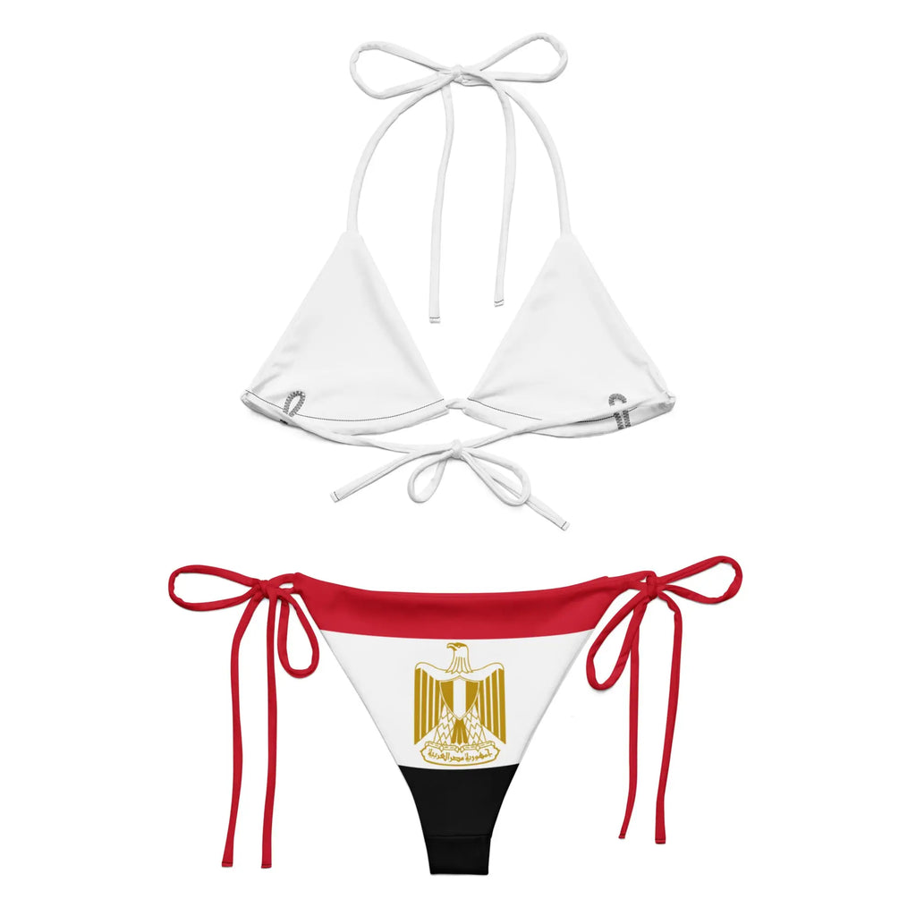 Bikini Femme – Drapeau De L'Égypte – Maillot De Bain 2 Pièces