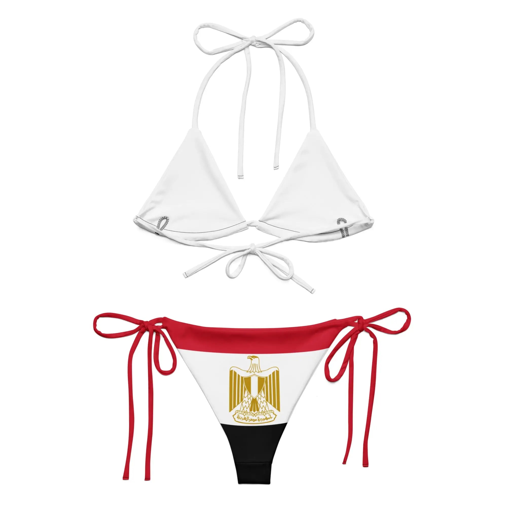 Bikini Femme – Drapeau De L'Égypte – Maillot De Bain 2 Pièces