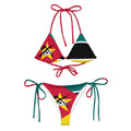Bikini Femme – Drapeau Du Mozambique – Maillot De Bain 2 Pièces
