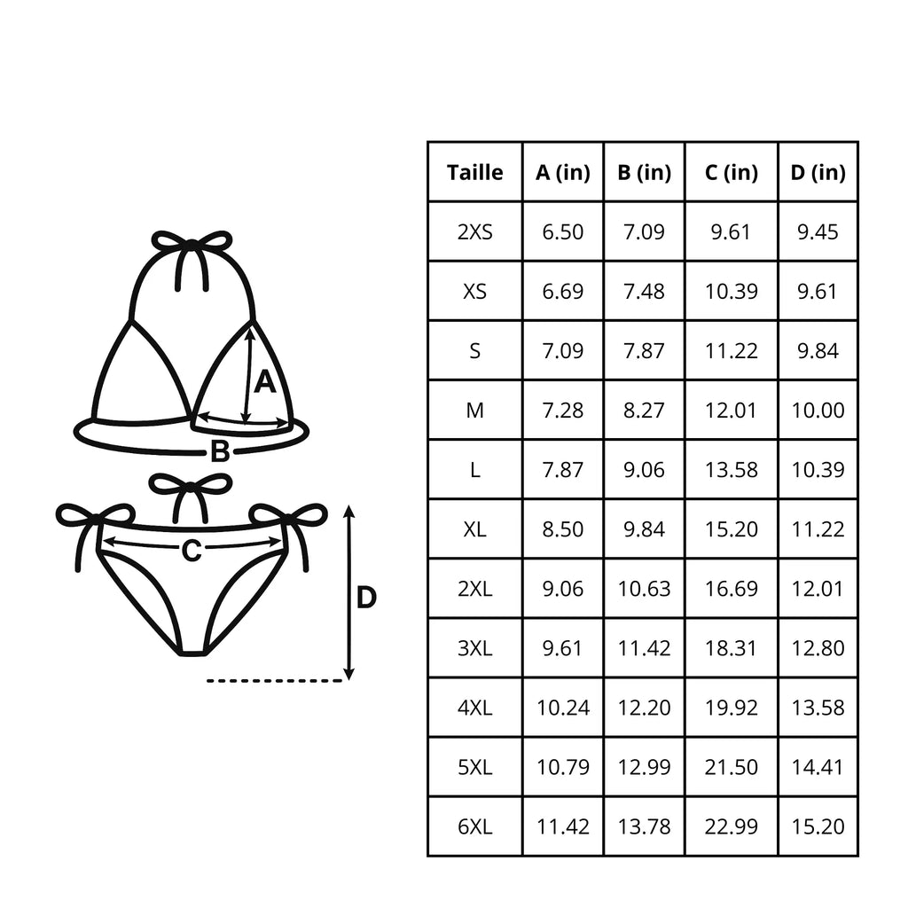Bikini Femme – Drapeau Îles Cook – Maillot De Bain 2 Pièces