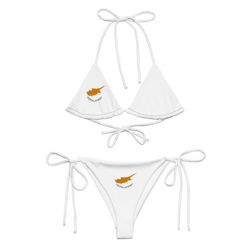 Bikini Femme – Drapeau De Chypre – Maillot De Bain 2 Pièces