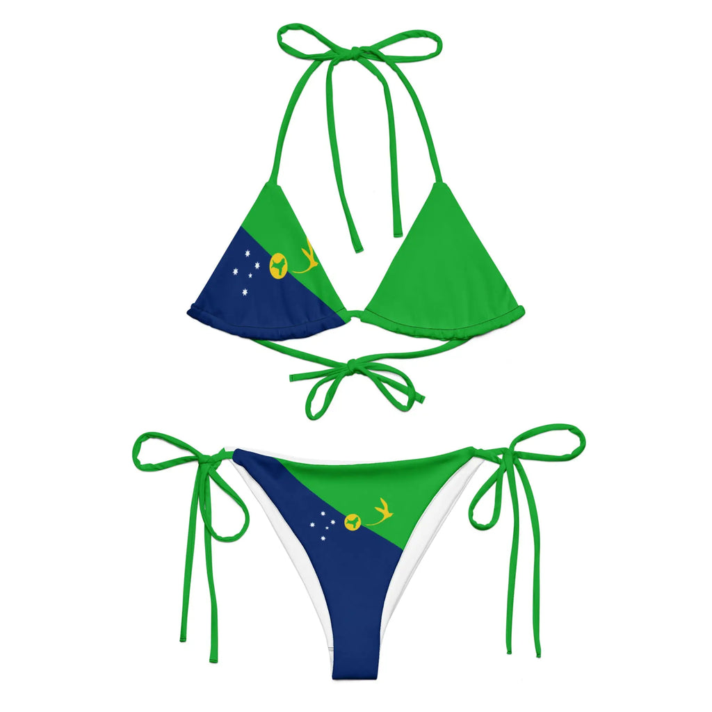 Bikini Femme – Drapeau Île Christmas – Maillot De Bain 2 Pièces