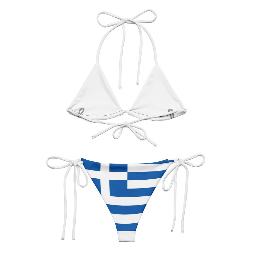 Bikini Femme – Drapeau De La Grèce – Maillot De Bain 2 Pièces