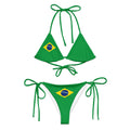 Bikini Femme – Drapeau Du Brésil – Maillot De Bain 2 Pièces