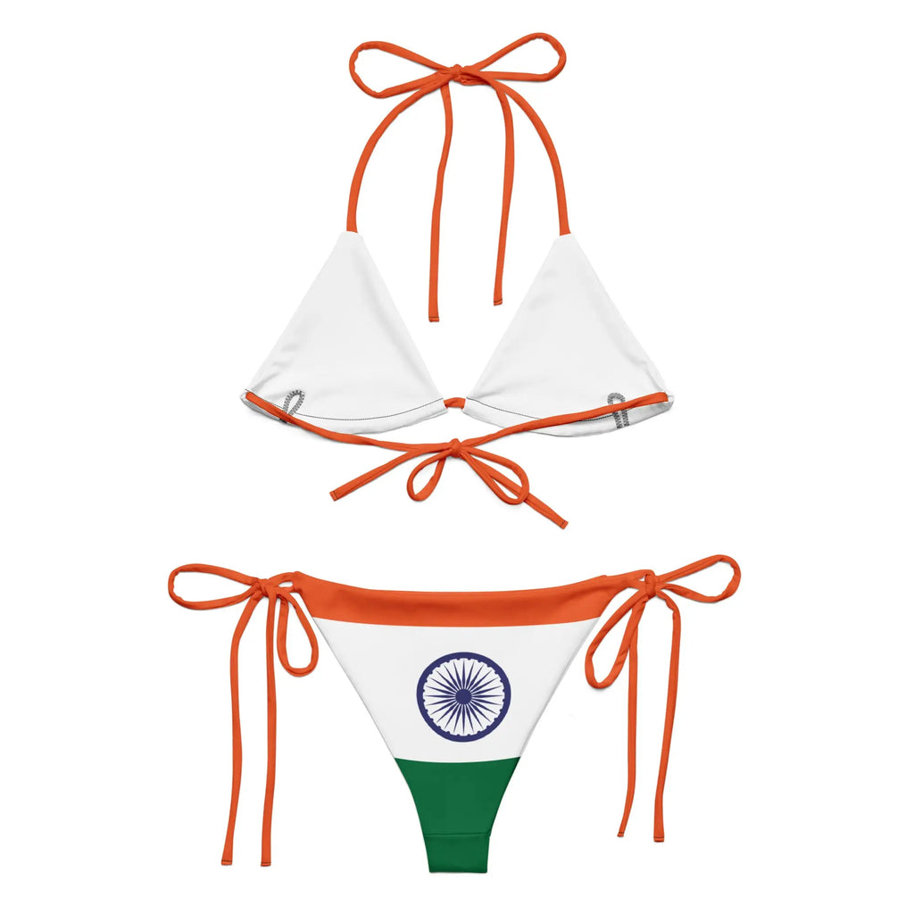 Bikini Femme – Drapeau De L'Inde – Maillot De Bain 2 Pièces