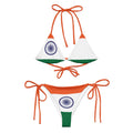 Bikini Femme – Drapeau De L'Inde – Maillot De Bain 2 Pièces