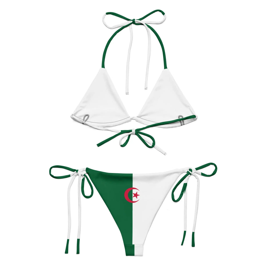 Bikini Femme – Drapeau De L'Algérie – Maillot De Bain 2 Pièces