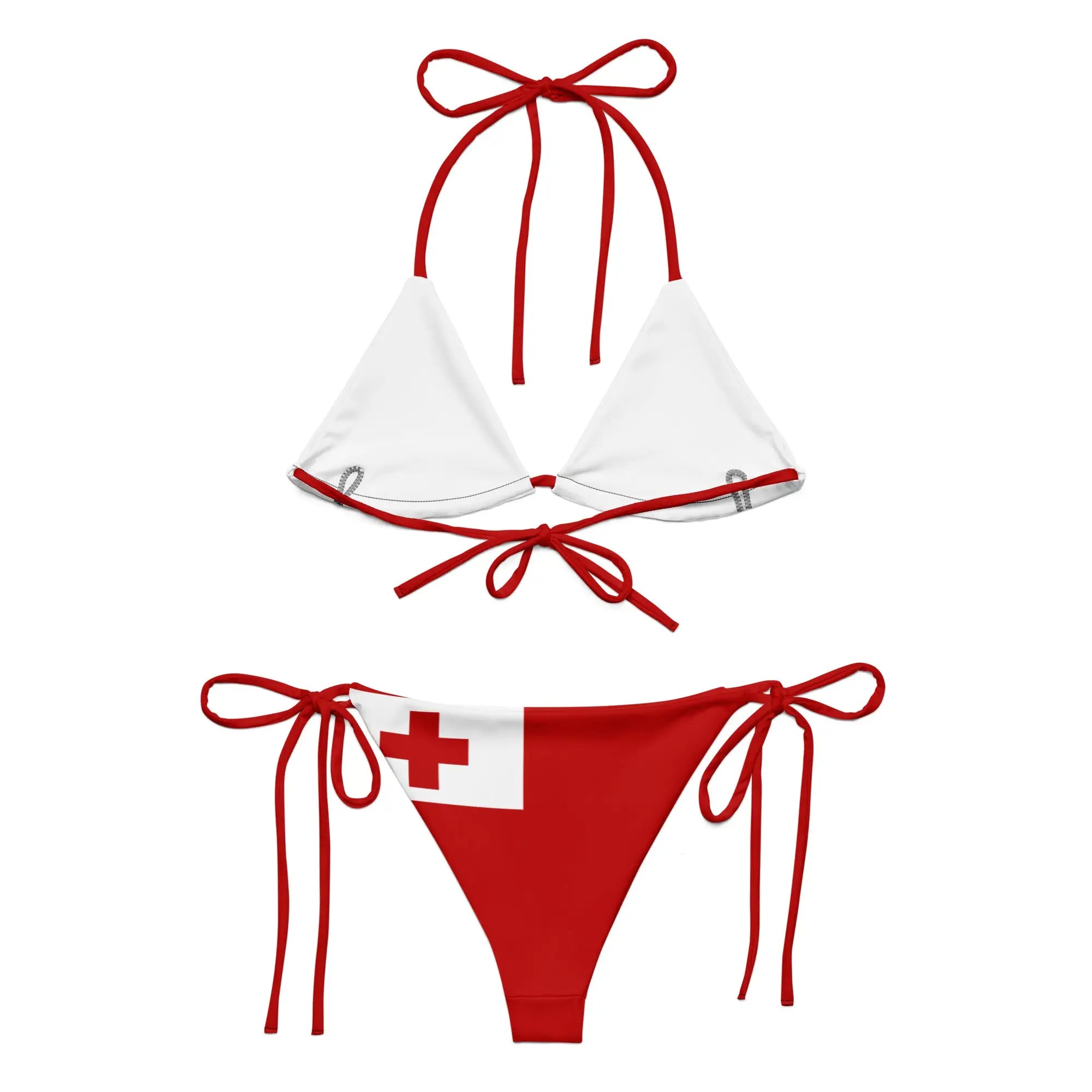 Bikini Femme – Drapeau Des Tonga – Maillot De Bain 2 Pièces