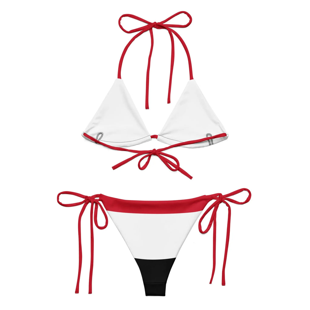 Bikini Femme – Drapeau Du Yémen – Maillot De Bain 2 Pièces