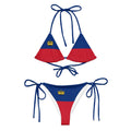 Bikini Femme – Drapeau Du Liechtenstein – Maillot De Bain 2 Pièces
