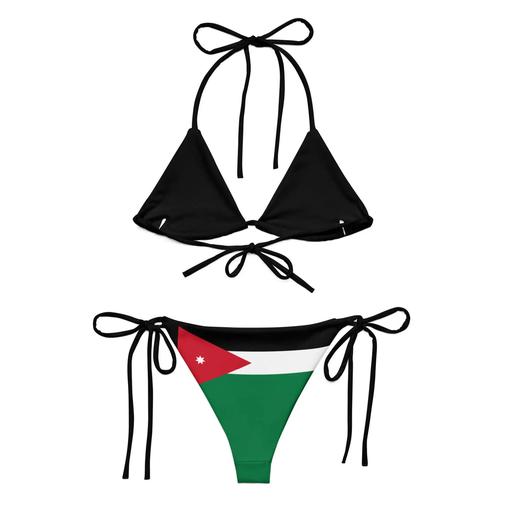 Bikini Femme – Drapeau De La Jordanie – Maillot De Bain 2 Pièces