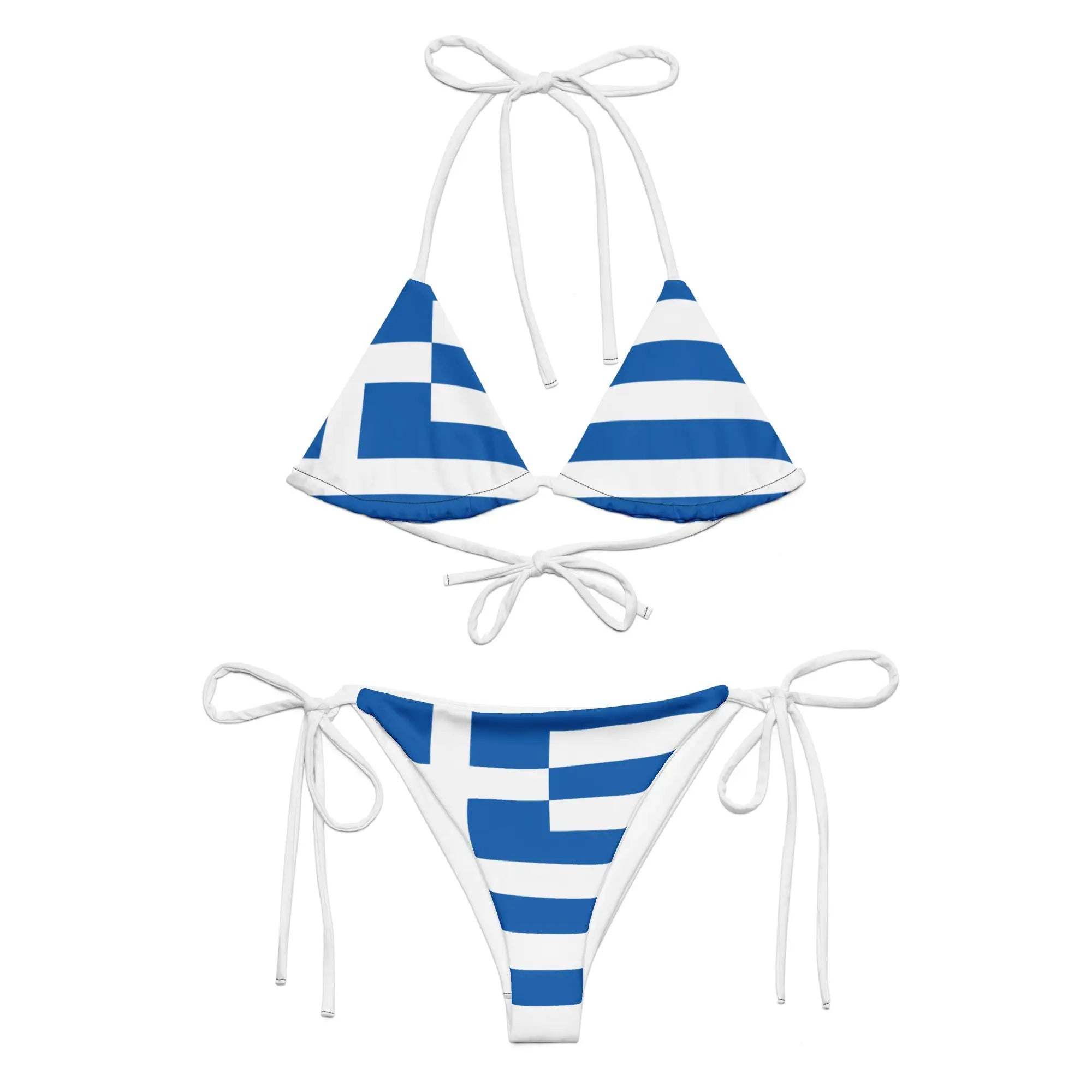 Bikini Femme – Drapeau De La Grèce – Maillot De Bain 2 Pièces
