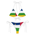 Bikini Femme – Drapeau De La République Centrafricaine – Maillot De Bain 2 Pièces
