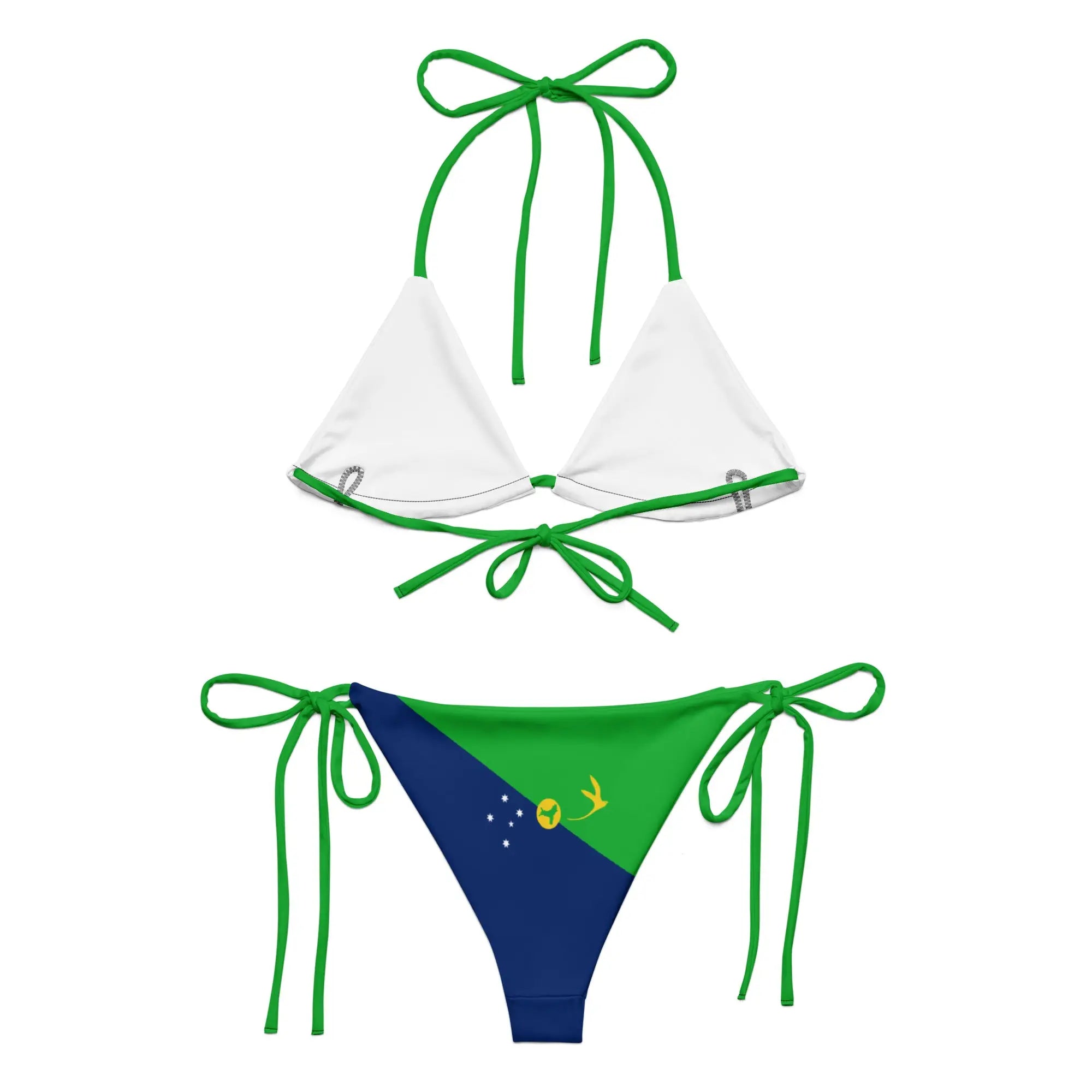 Bikini Femme – Drapeau Île Christmas – Maillot De Bain 2 Pièces