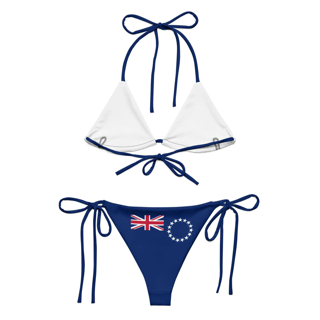 Bikini Femme – Drapeau Îles Cook – Maillot De Bain 2 Pièces