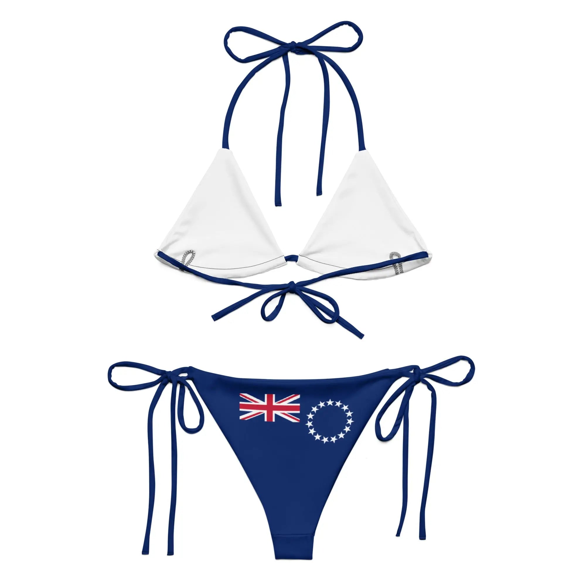 Bikini Femme – Drapeau Îles Cook – Maillot De Bain 2 Pièces